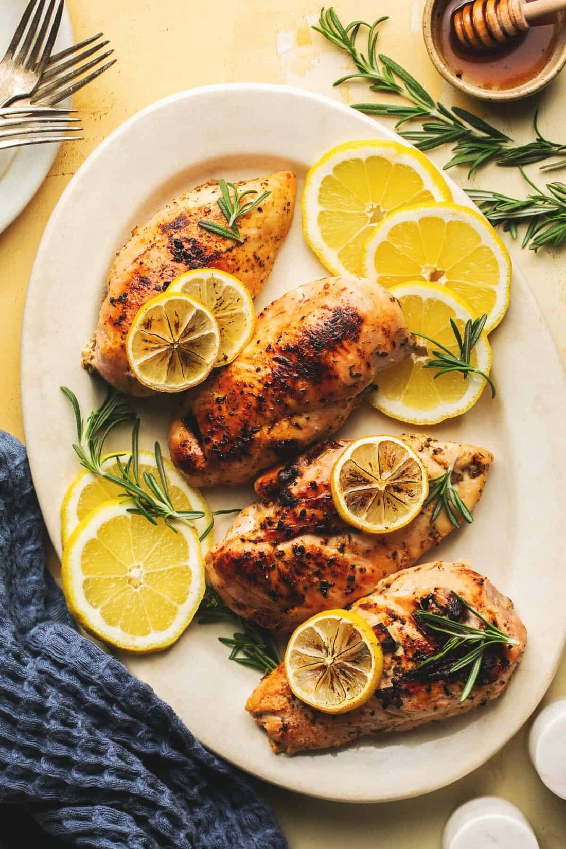 Lemon & Olive Oil Roasted Chicken